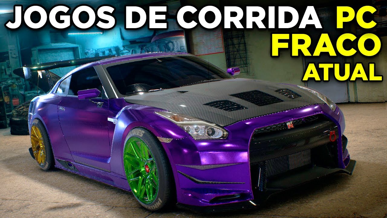 OS 12 MELHORES JOGOS DE CORRIDA PARA PC FRACO (RODA EM QUALQUER PC